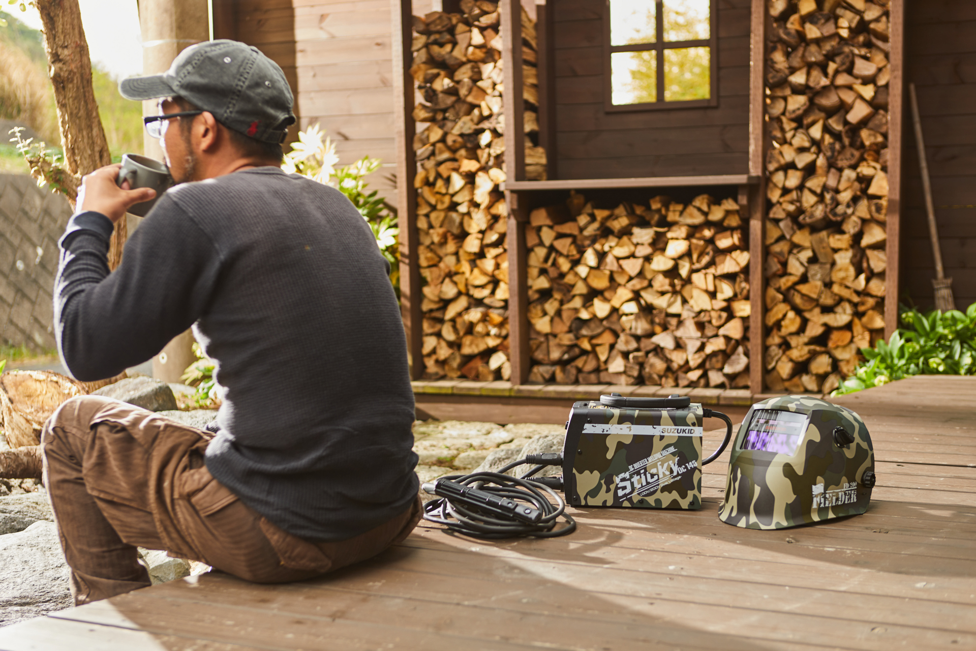 STK-140CFの溶接シーン