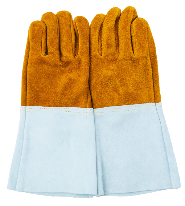 本皮溶接用裏出し手袋(5本指)画像3