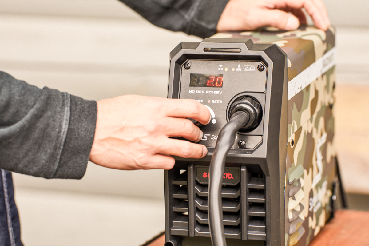 デジタルパネルにより詳細な設定が可能