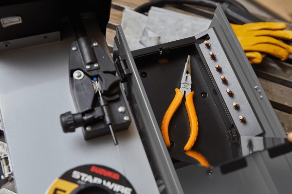 消耗品収納スペース