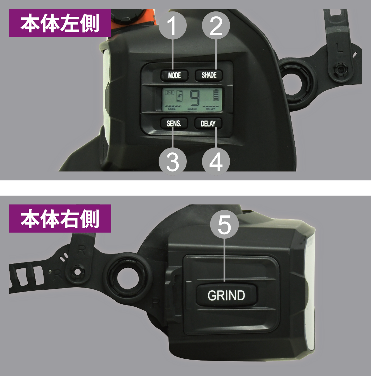 溶接・切断・グラインドと3つのモードを搭載