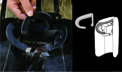 アイパッド（目の周りのクッション）の交換が可能